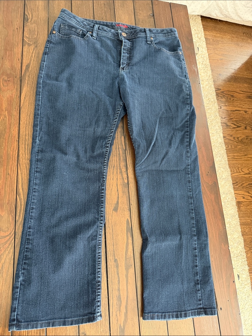 Wrangler Women’s Bootcut Jeans – Dark Wash – Size 14P